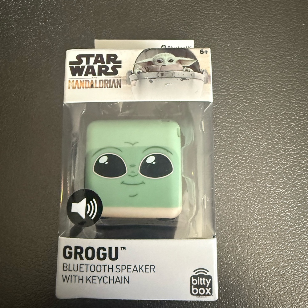 Star Wars Grogu Green Bluetooth Speaker Keychain
